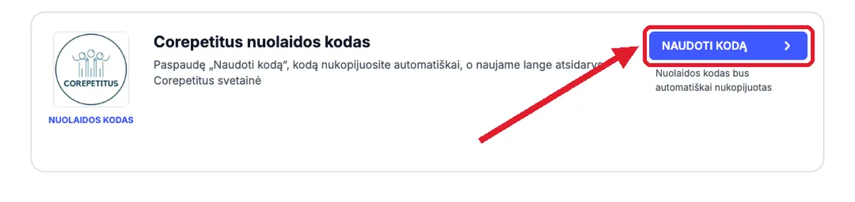Nukopijuokite kodą GaukAkcija.lt