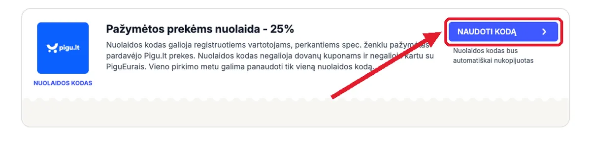 Nukopijuokite kodą GaukAkcija.lt