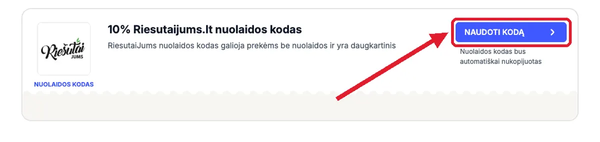 Nukopijuokite kodą GaukAkcija.lt