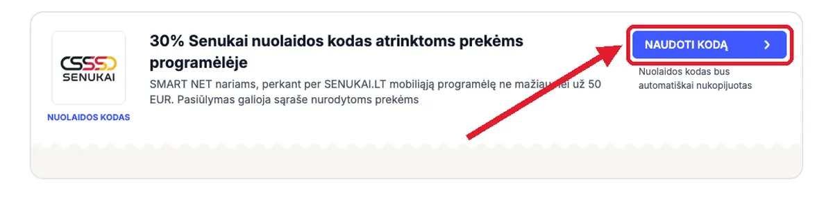 Nukopijuokite kodą GaukAkcija.lt
